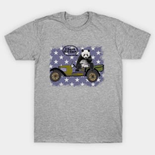 Panda in the Car T-Shirt